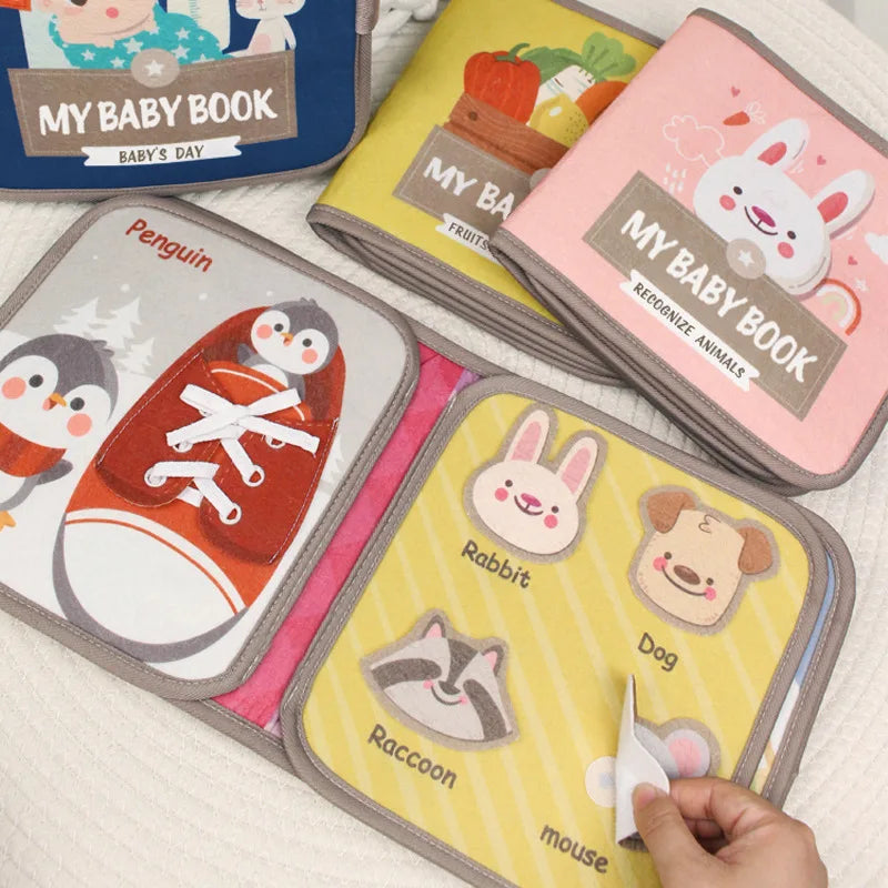 Montessori Busy Book – Das perfekte Frühpädagogik-Softbook für Kinder von 0 bis 4 Jahren