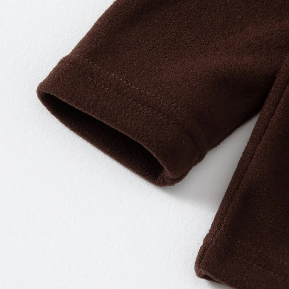 Unisex Langarm-T-Shirt mit mittelhohem Kragen  – Schlichtes Basic für Herbst und Winter auch im 3er Pack