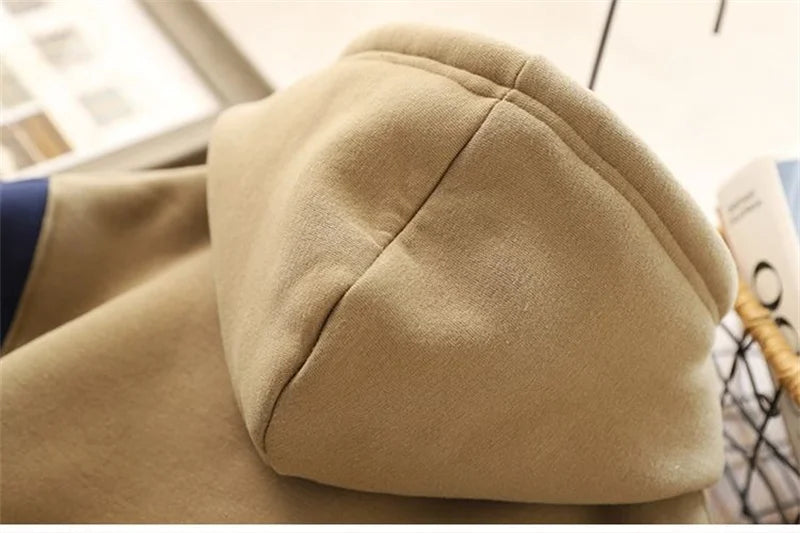 Fleece-Hoodie für Jungen – Warmer Pullover mit Buchstabendruck