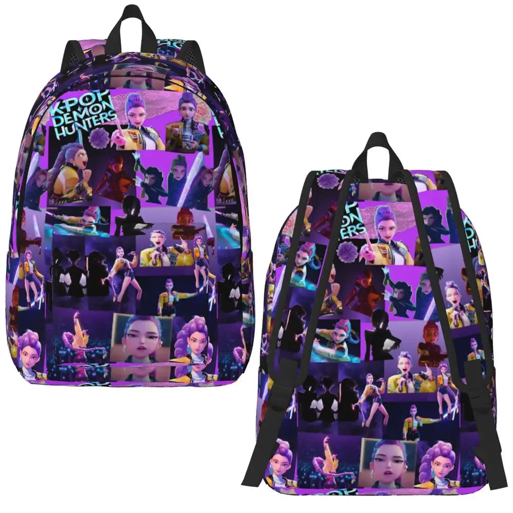 Kpop Demon Hunters Rucksack – Cooler Alltags-Rucksack