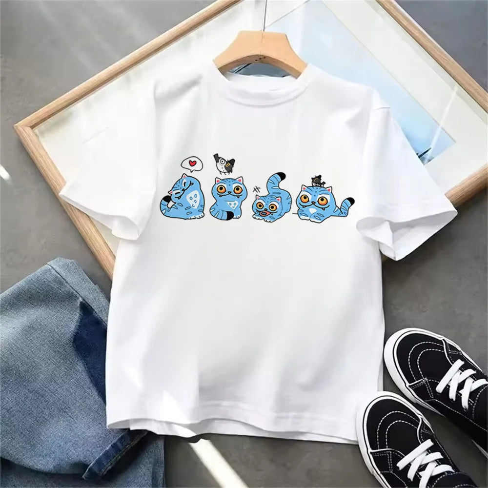 "Kpop Demon Hunters" T-Shirt – Lässiges Sommer-T-Shirt für Kinder