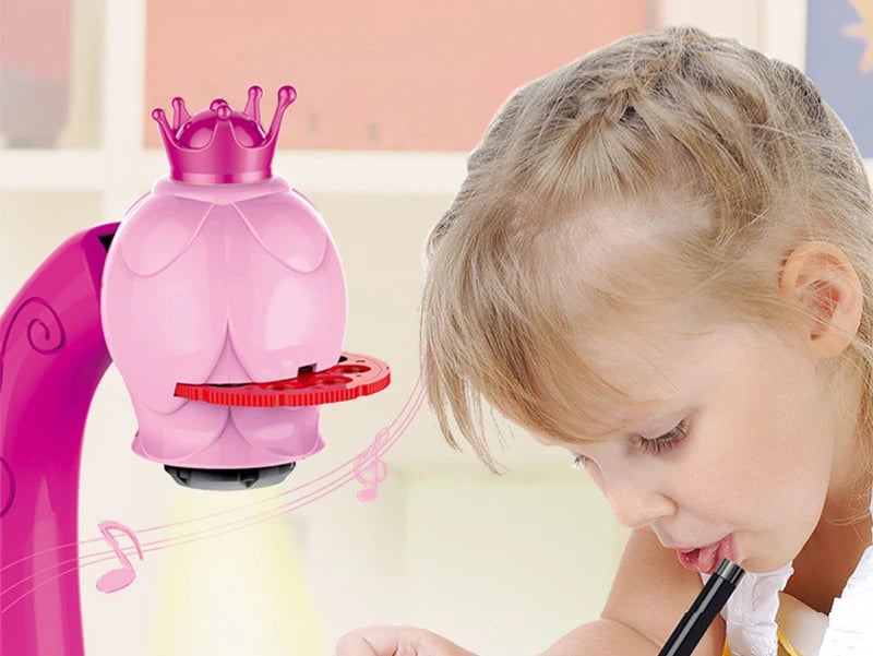 Kinder LED-Projektor & Malset – Lernspielzeug mit Zeichentisch, Pädagogisches Malbrett und Kreativwerkzeugen