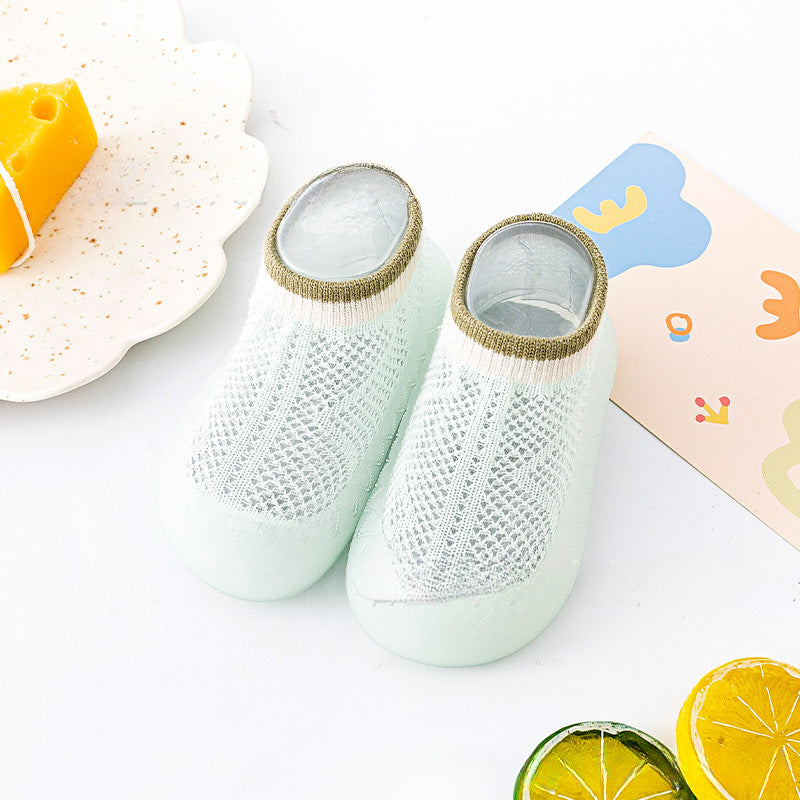 Frühling und Sommer Baby Kleinkind Schuhe Non-slip Baby Mesh Atmungsaktive Innen Weichen Boden Schuhe kinder Socken Schuhe
