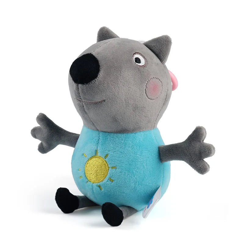 Peppa Pig Plüschpuppe (19 cm) – Weiche Kinder Plüschfigur mit Peppa, George, Suzy & Co.