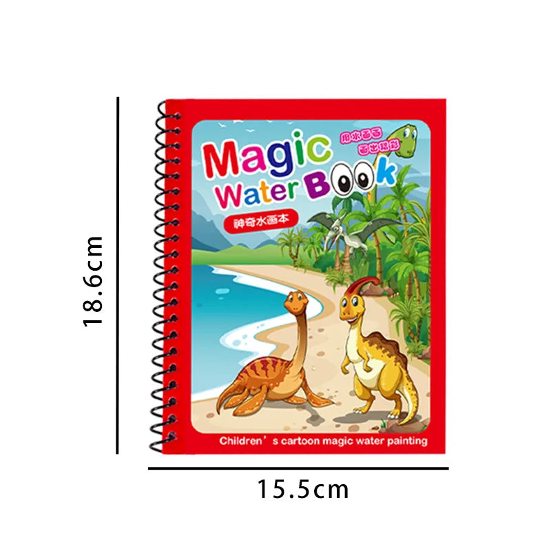 Magisches Wasser-Malbuch – Der saubere Malspaß für Kinder