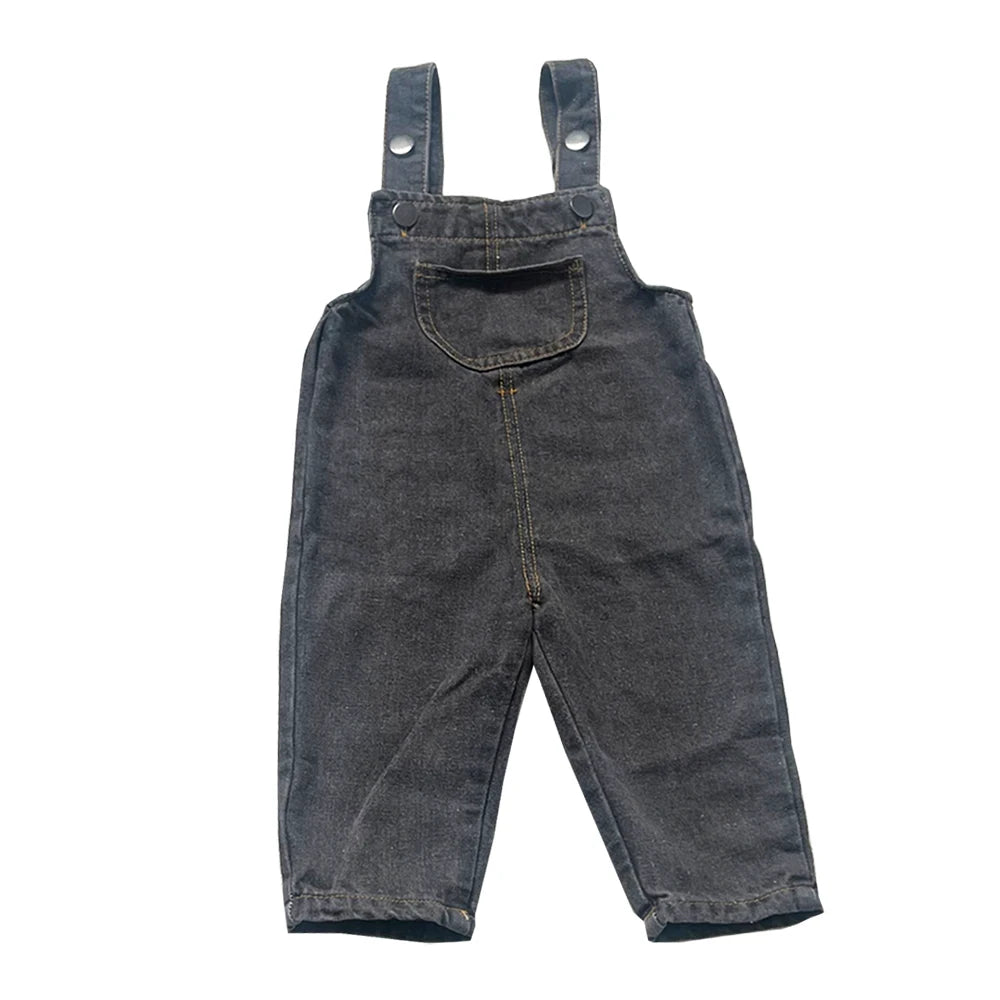 Unisex-Denim-Overall – Lässiger Kurz-Style für Babys und Kleinkinder