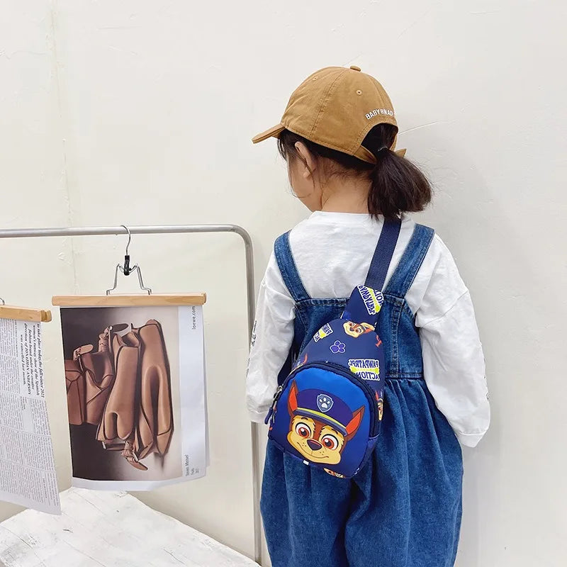 Paw Patrol Brusttasche Kinder Kinder Mini Outdoor Umhängetaschen Jungen Mädchen Paw Patrol Tasche Kostüm Zubehör Studenten Babytasche