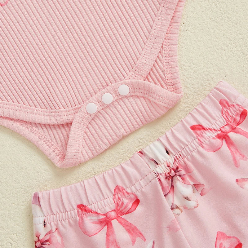 Oster-Outfits für Neugeborene – 3-teiliges Set mit Hasen-Motiv