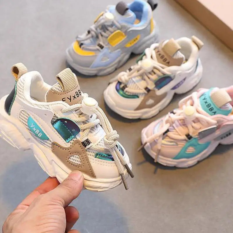Freizeitschuhe für Kinder – Atmungsaktive Turnschuhe mit Anti-Rutsch-Sohle