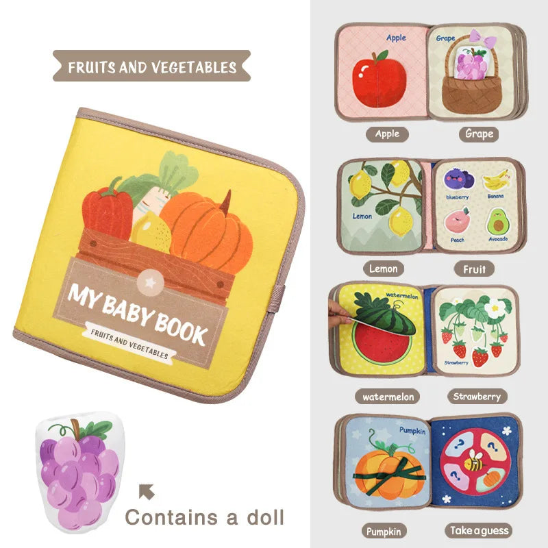 Montessori Busy Book – Das perfekte Frühpädagogik-Softbook für Kinder von 0 bis 4 Jahren