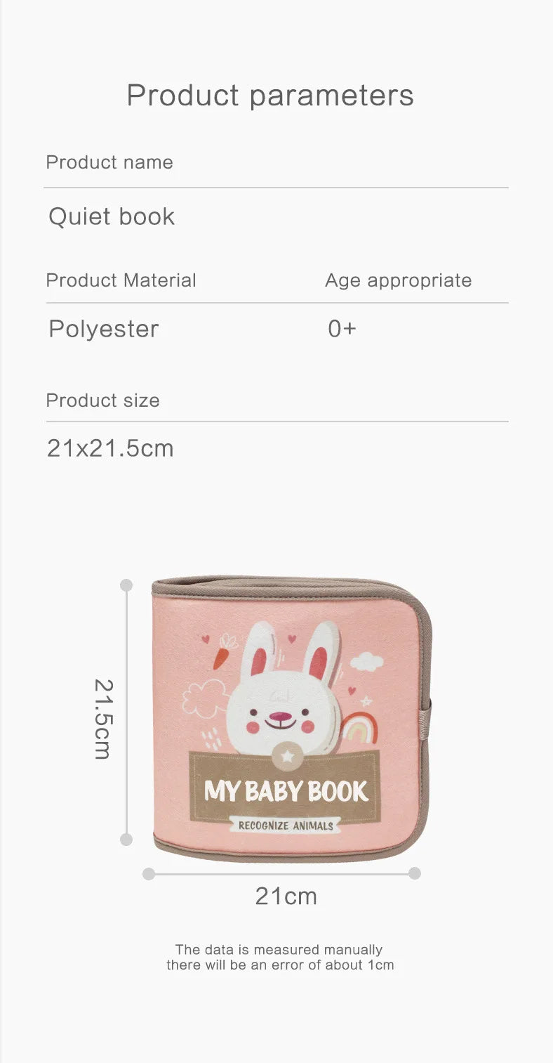 Montessori Busy Book – Das perfekte Frühpädagogik-Softbook für Kinder von 0 bis 4 Jahren