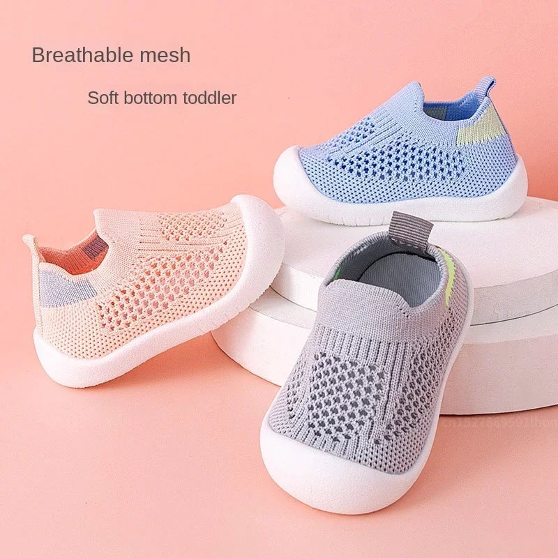 Frühling & Sommer Kids-Schuhe – Atmungsaktive Slip-On Turnschuhe für Mädchen & Jungs!