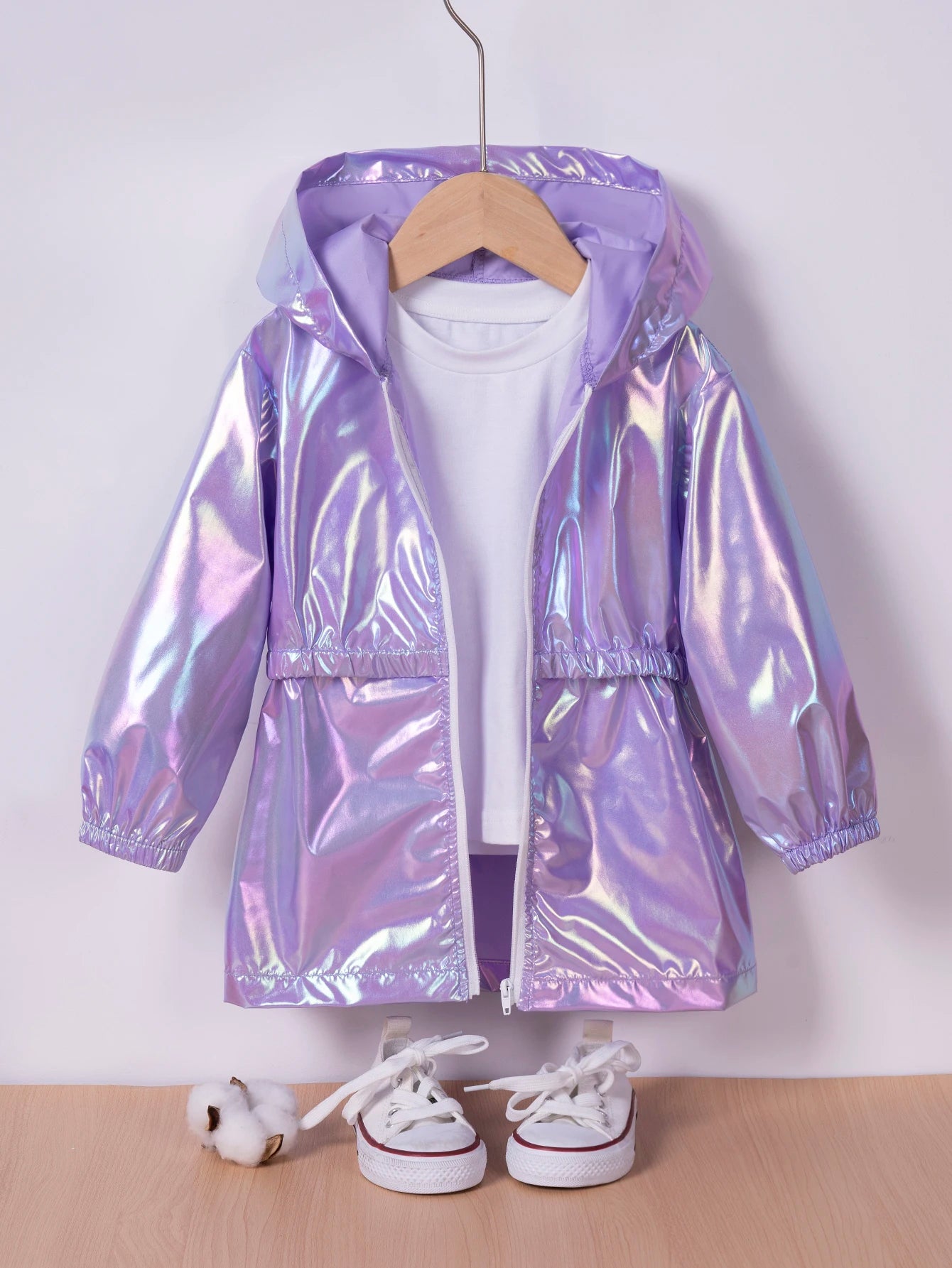 Leichte Kinder-Jacke – Atmungsaktiver Mantel mit Reißverschluss für Frühling & Herbst