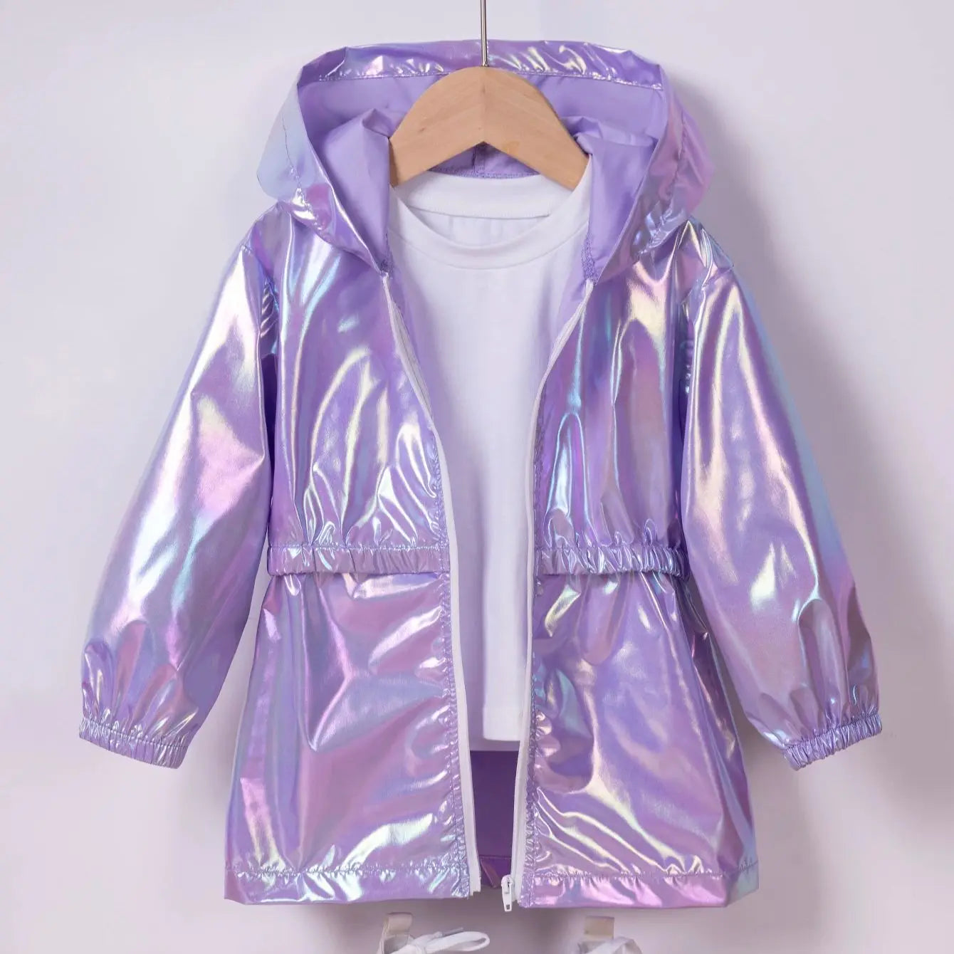 Leichte Kinder-Jacke – Atmungsaktiver Mantel mit Reißverschluss für Frühling & Herbst