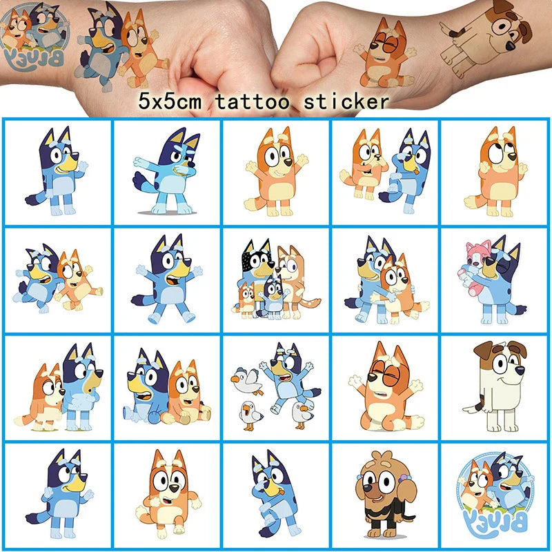 Bluey Geburtstag Deko-Set – Ballons & Partyzubehör für Kinder