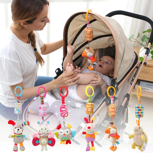 Baby Sensorische HĂ€ngende Rasseln â Das weiche Lernspielzeug fĂŒr kleine Entdecker!