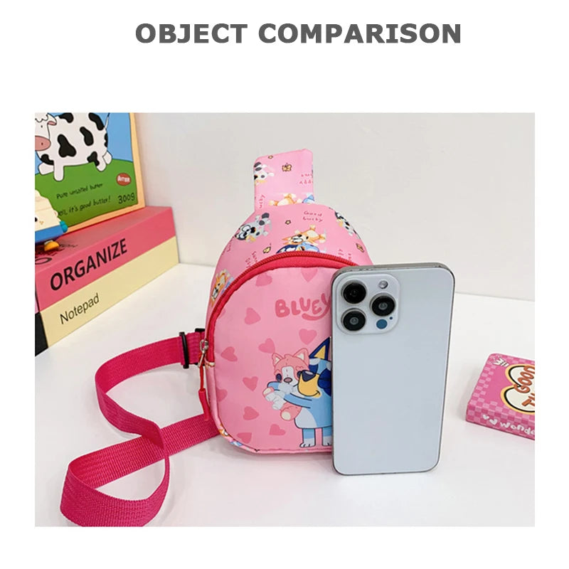 Bluey & Bingo Cartoon Rucksack für Kinder
