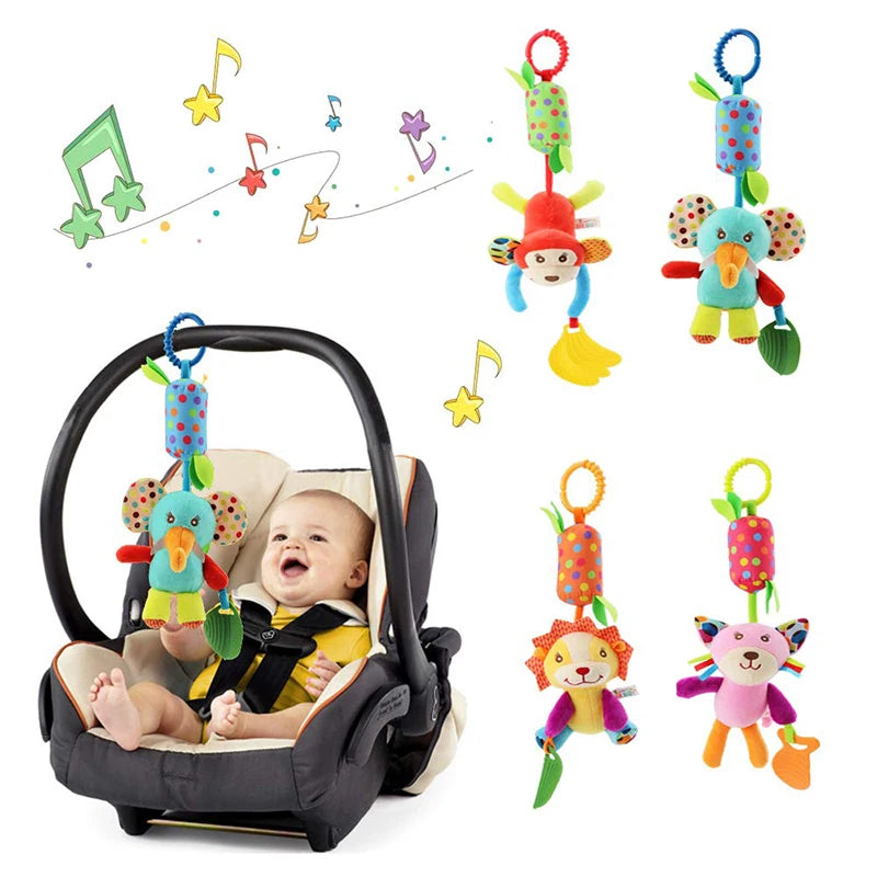 Baby Sensorische Hängende Rasseln – Das weiche Lernspielzeug für kleine Entdecker!