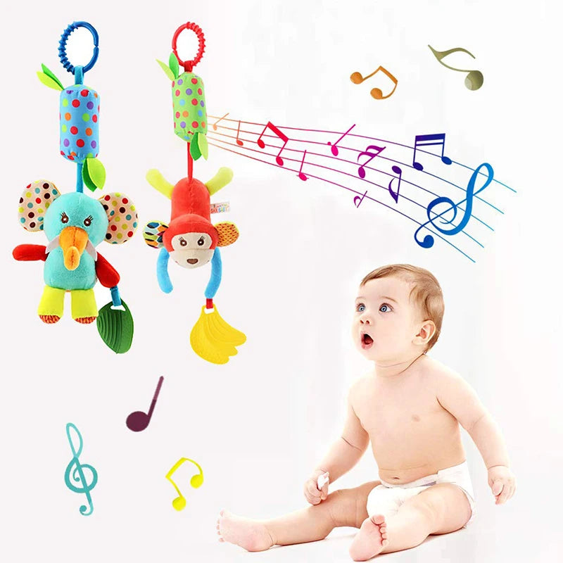 Baby Sensorische Hängende Rasseln – Das weiche Lernspielzeug für kleine Entdecker!
