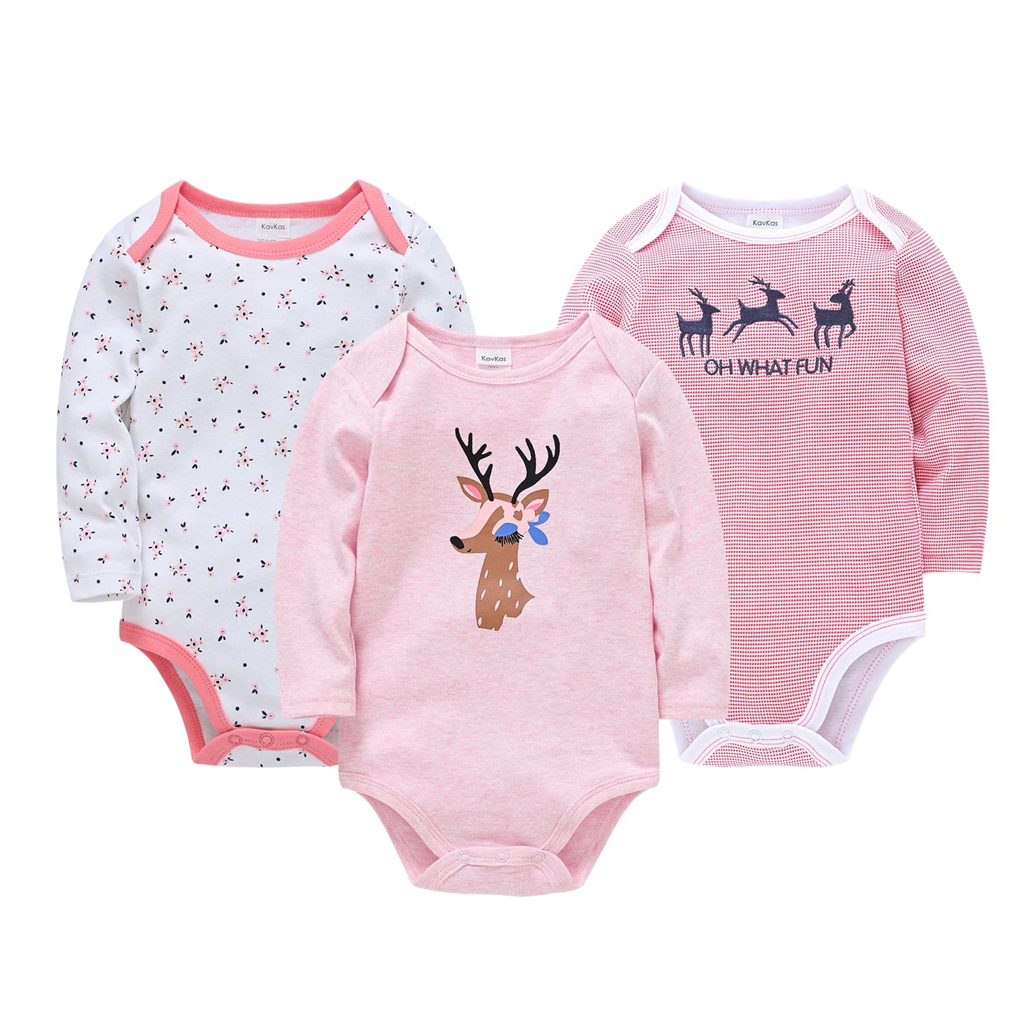 Baby-Body-Set – Weiche Baumwoll-Bodys für Neugeborene im 3er- oder 6er-Pack