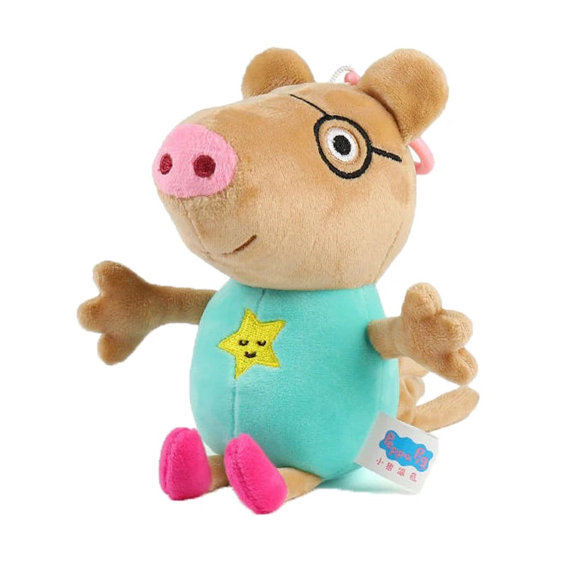 Peppa Pig Plüschpuppe (19 cm) – Weiche Kinder Plüschfigur mit Peppa, George, Suzy & Co.