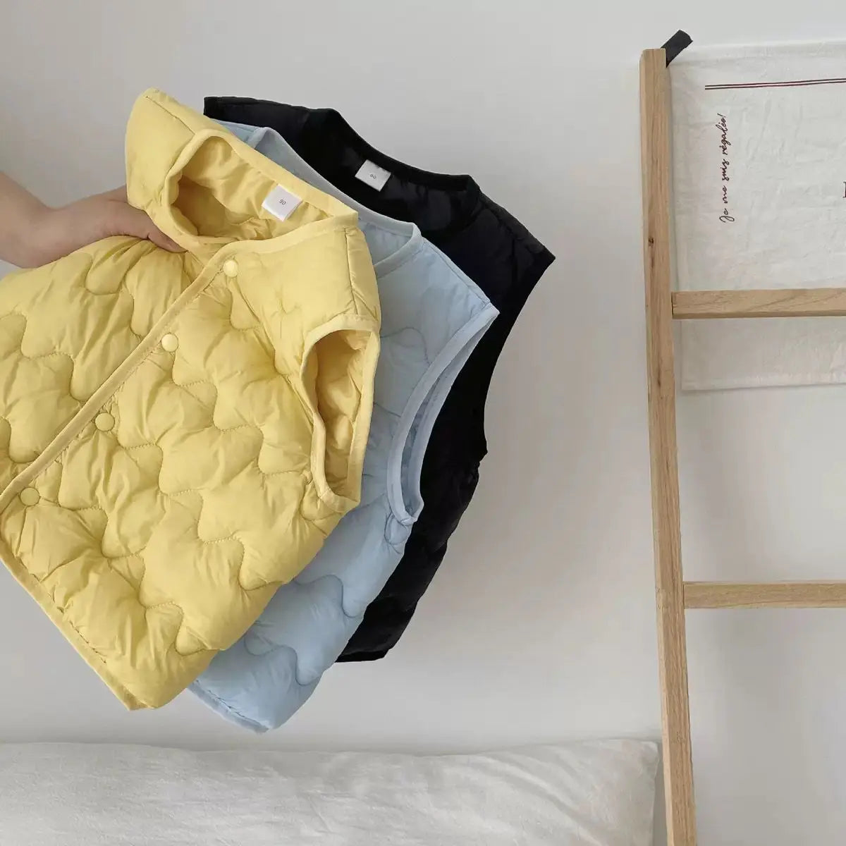 Unisex Winter-Weste für Kinder – Warme, gefütterte Weste für Babys und Kleinkinder