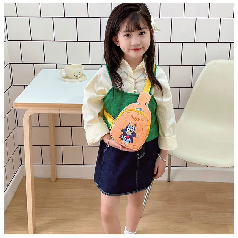 Bluey & Bingo Cartoon Rucksack für Kinder