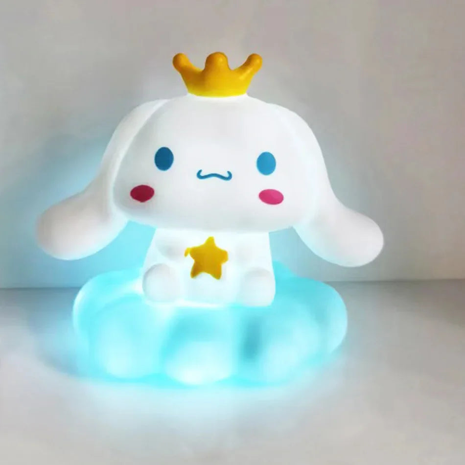 Sanrios Nachtlicht "Wolke der Träume" mit Kuromi, Cinnamoroll & Pochacco