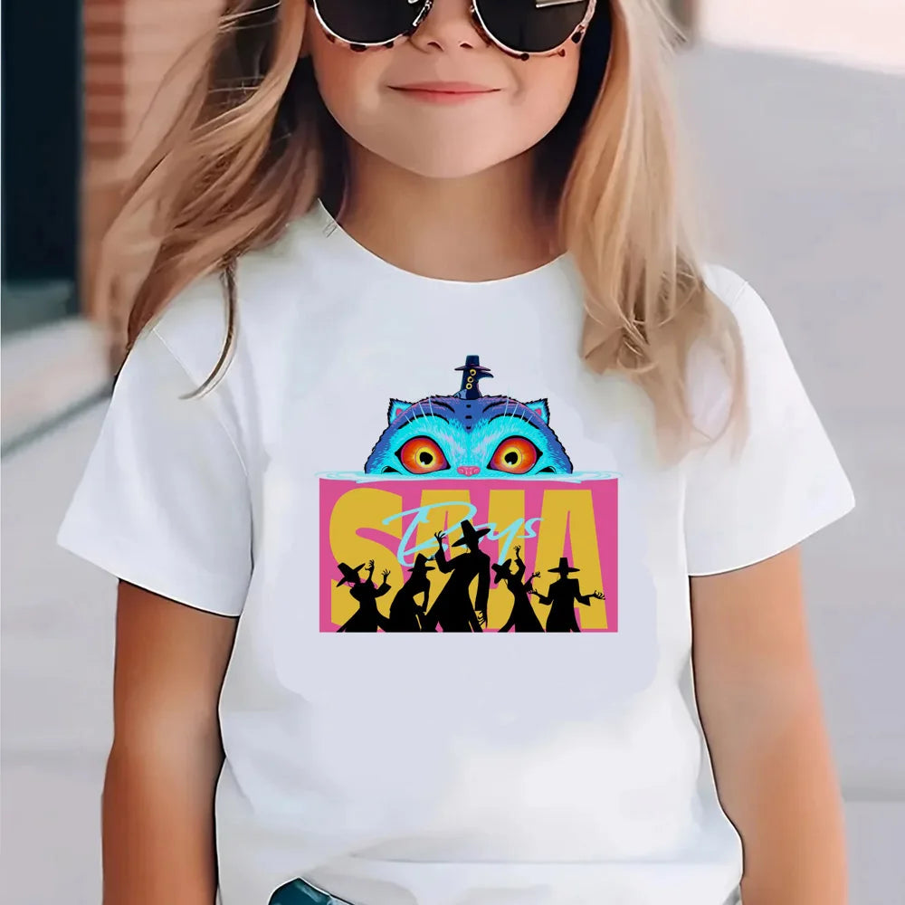 Kinder T-Shirt „Kpop Demon Hunters“ – Cooles T-Shirt im Harajuku-Stil