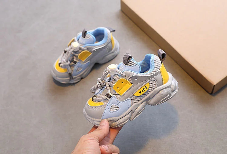 Freizeitschuhe für Kinder – Atmungsaktive Turnschuhe mit Anti-Rutsch-Sohle