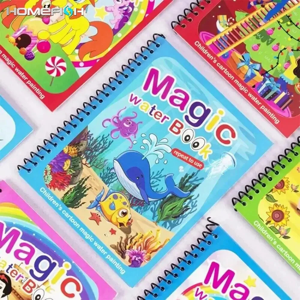 Magisches Wasser-Malbuch – Der saubere Malspaß für Kinder