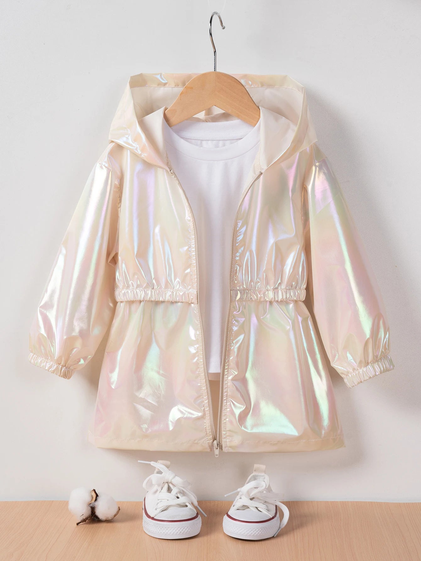 Leichte Kinder-Jacke – Atmungsaktiver Mantel mit Reißverschluss für Frühling & Herbst
