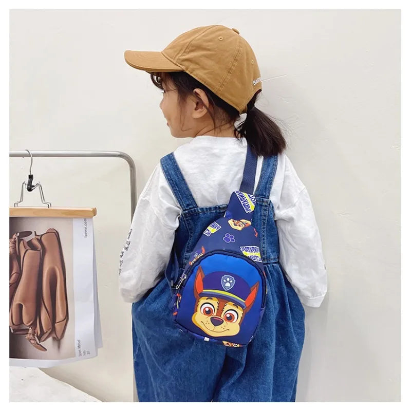 Paw Patrol Brusttasche Kinder Kinder Mini Outdoor Umhängetaschen Jungen Mädchen Paw Patrol Tasche Kostüm Zubehör Studenten Babytasche
