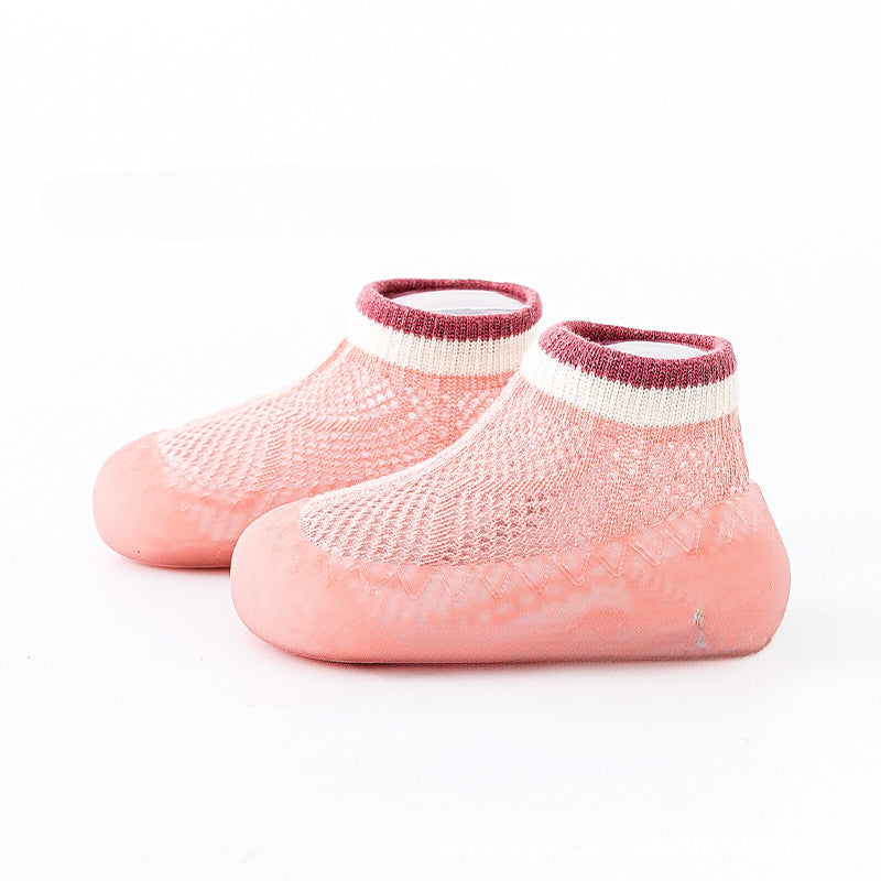 Frühling und Sommer Baby Kleinkind Schuhe Non-slip Baby Mesh Atmungsaktive Innen Weichen Boden Schuhe kinder Socken Schuhe