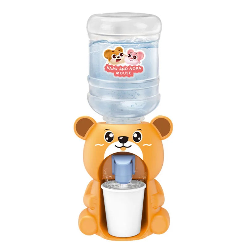 Kinder Mini Wasserspender mit Dualfunktion – Simulationsspielzeug für Wasser, Saft und Milch, Trinkbrunnen, Küchenspielzeug für Jungen und Mädchen, tolles Geschenk