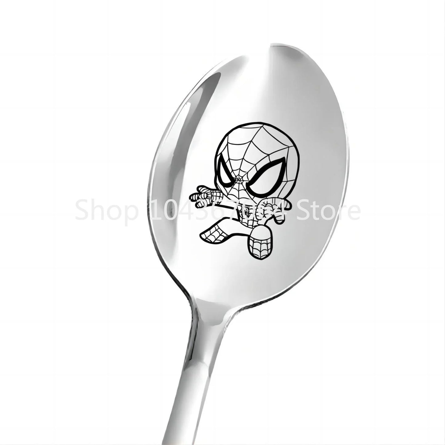 Marvel Spiderman Löffel – Cooler Dessert- & Kaffeelöffel aus Edelstahl
