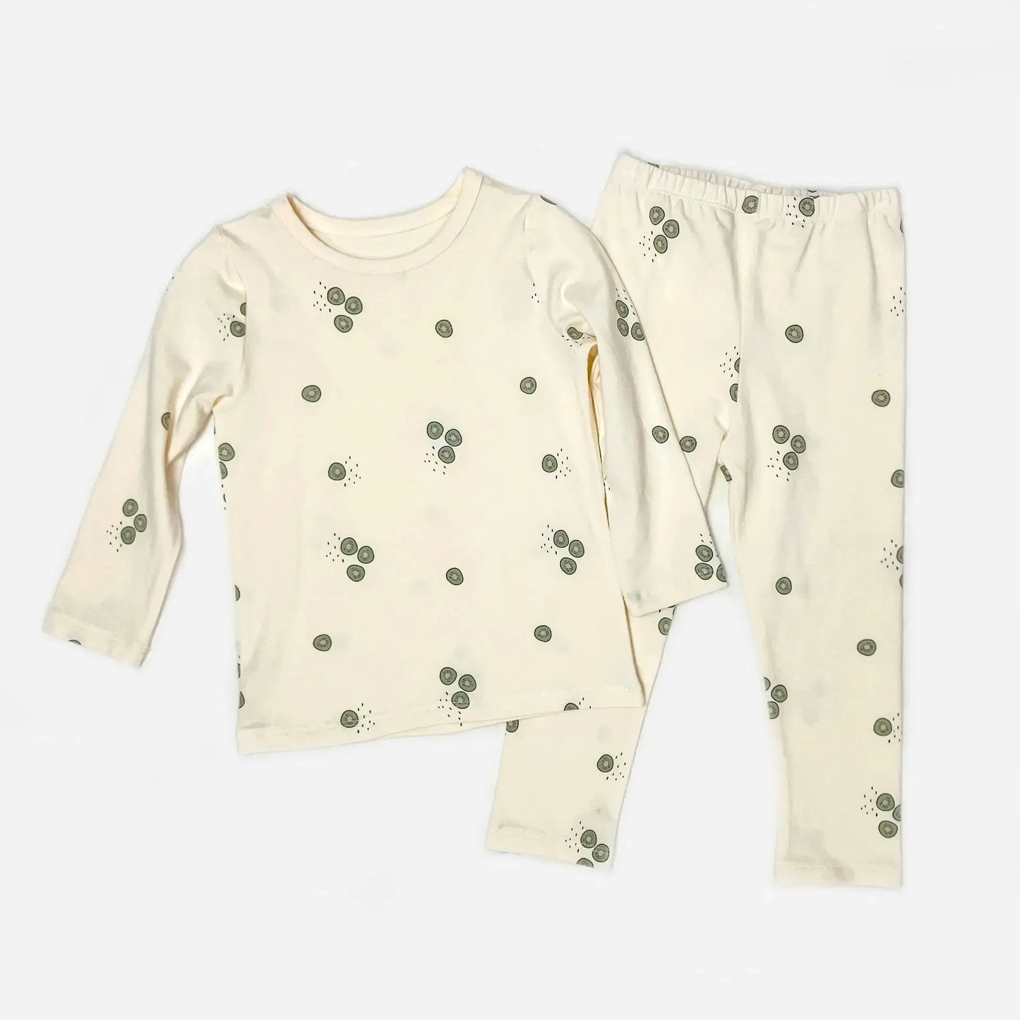 Kinder-Pyjama-Set – Weiche Homewear aus Baumwolle mit Früchte-Print