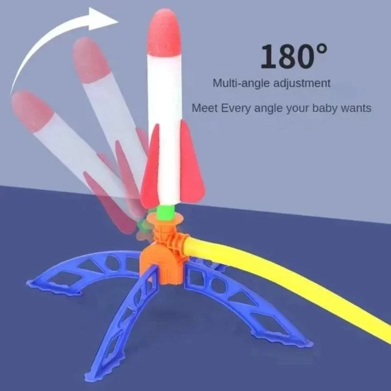 Pump - Rakete  Lass die Kids den Himmel erobern mit unserer coolen Kinder Outdoor Rakete!