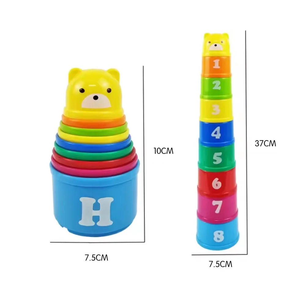 Reaktions- & Stapelspiel für Kinder – Schnelligkeit, Geschick & Frühes Lernen (ab 3 Jahren)