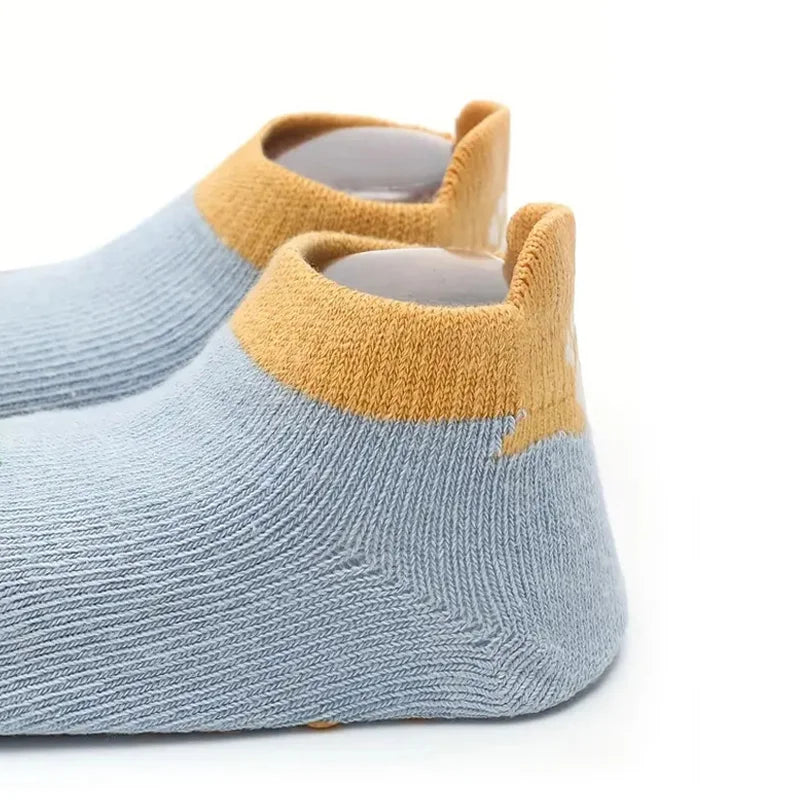 Niedliche Baumwollsocken für Kinder – 6 Paar mit süßem Tier-Design für kleine Füße!