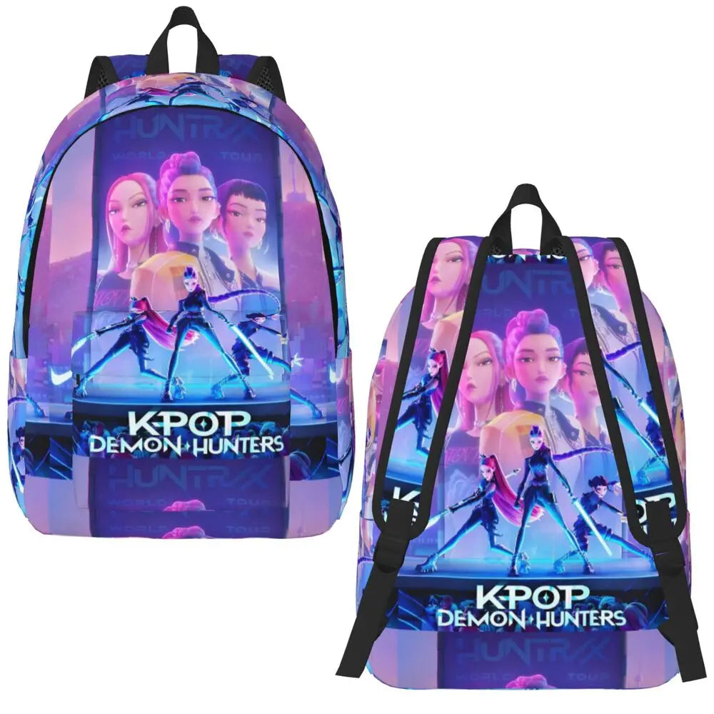 Kpop Demon Hunters Rucksack – Cooler Alltags-Rucksack