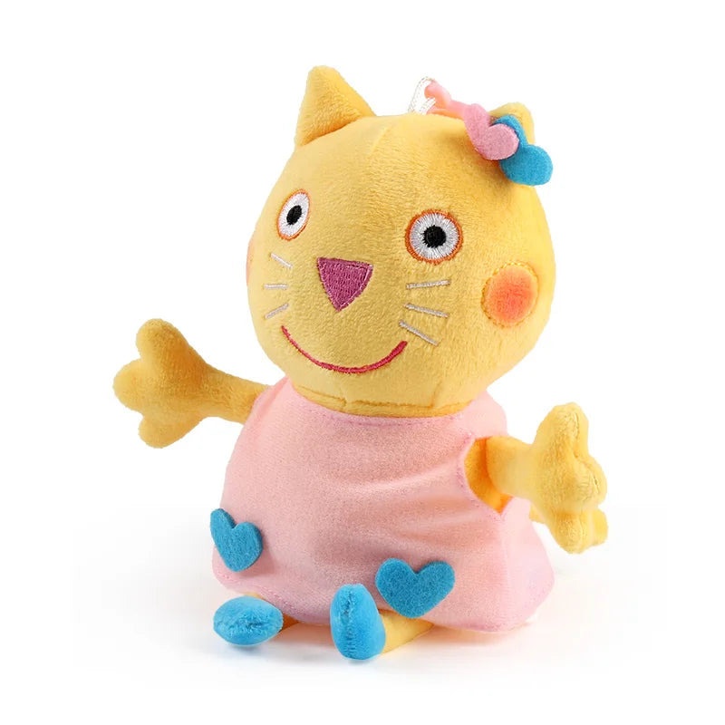 Peppa Pig Plüschpuppe (19 cm) – Weiche Kinder Plüschfigur mit Peppa, George, Suzy & Co.