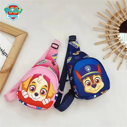 Paw Patrol Brusttasche Kinder Kinder Mini Outdoor Umhängetaschen Jungen Mädchen Paw Patrol Tasche Kostüm Zubehör Studenten Babytasche