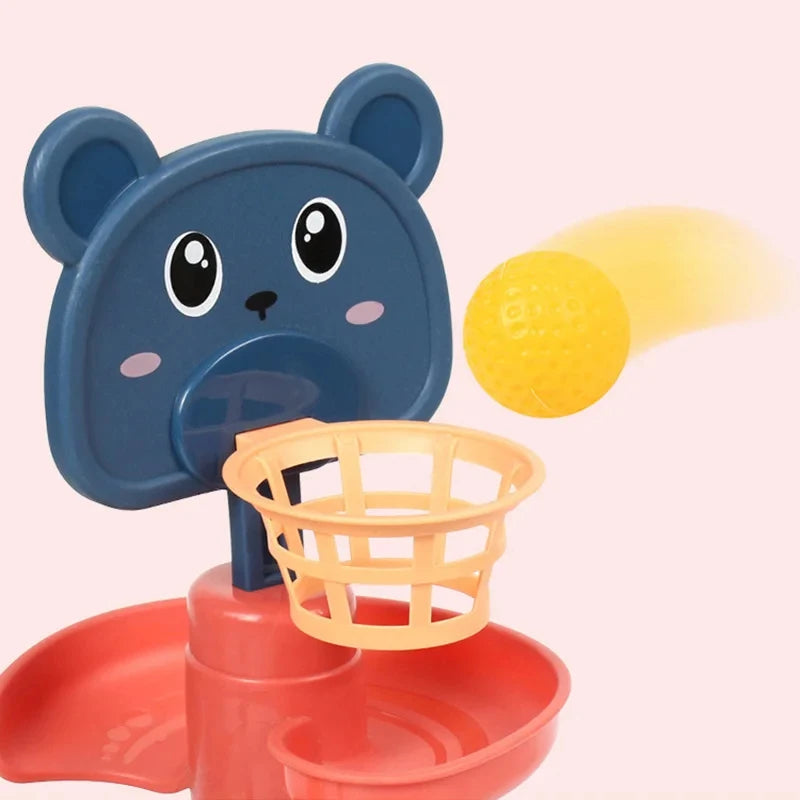 Montessori Regenbogen-Spinturm – Pädagogisches Steck- und Drehspiel für Kinder
