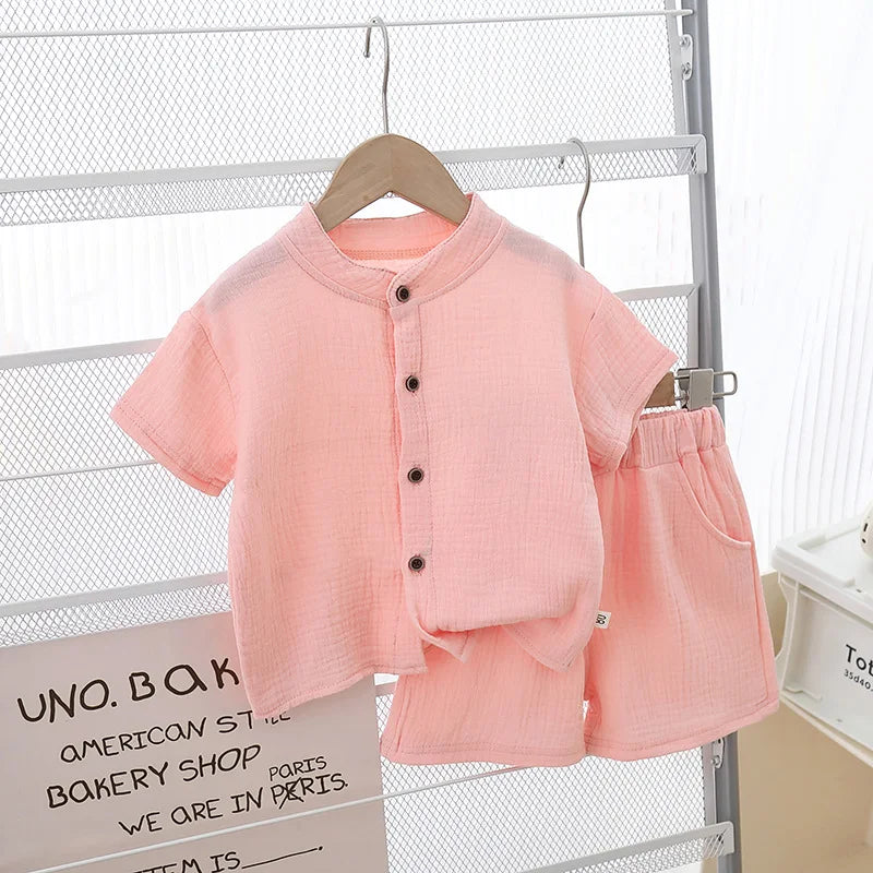 Kate's Dream Sommer-Set für Kinder – T-Shirt und Shorts aus reiner Baumwolle