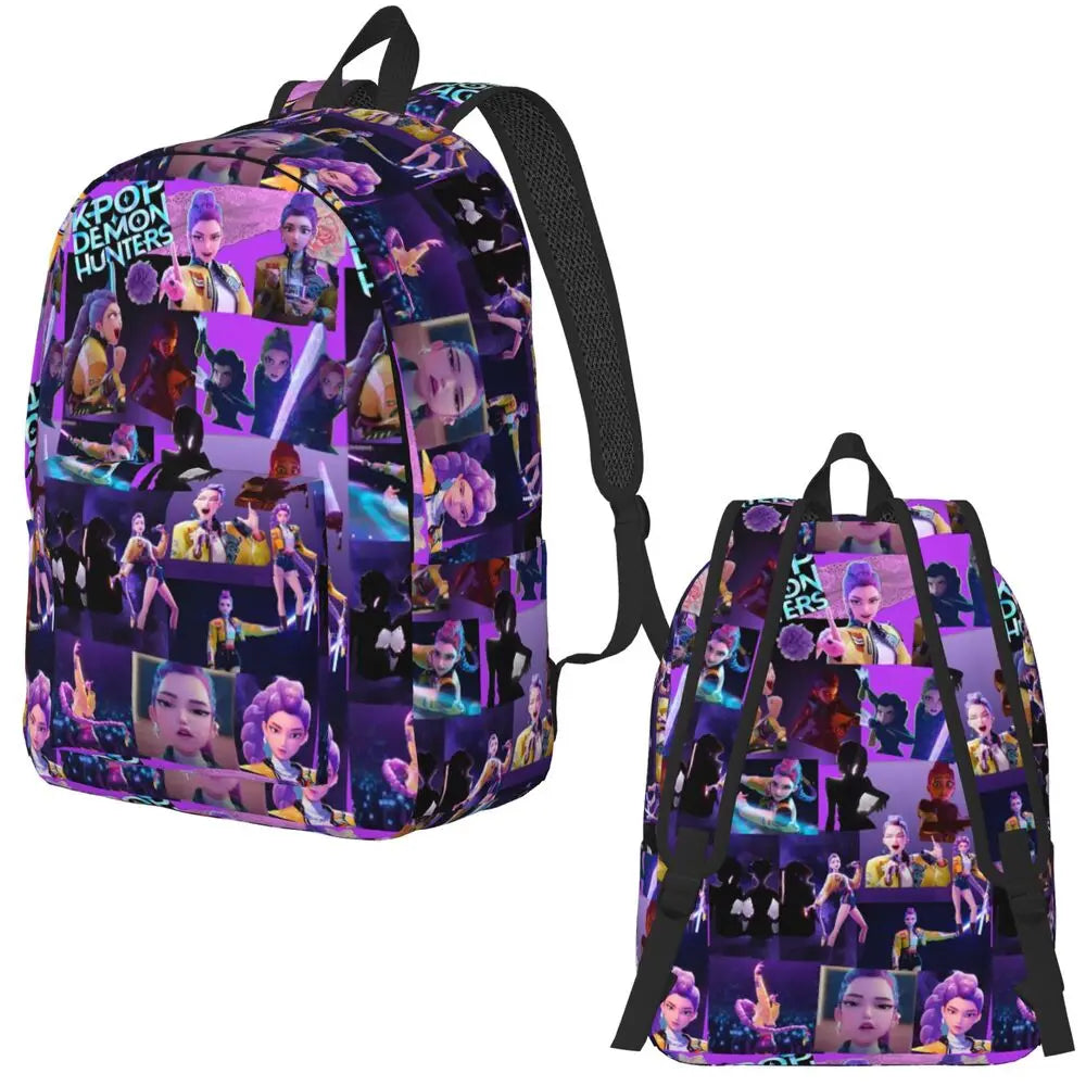 Kpop Demon Hunters Rucksack – Cooler Alltags-Rucksack