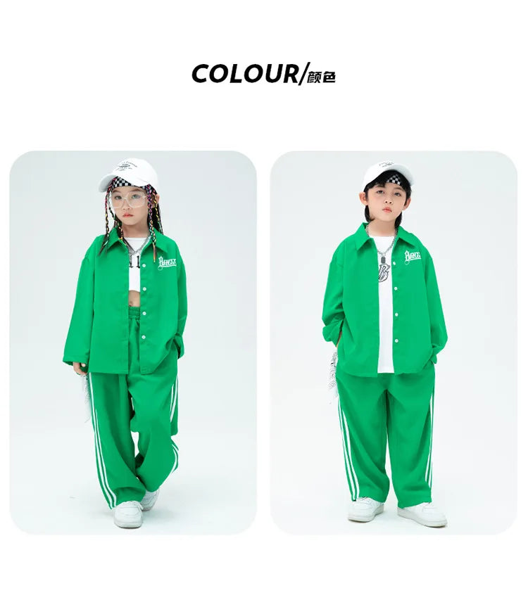 Lässiges Hip-Hop-Set – Streetwear für Jungen und Mädchen