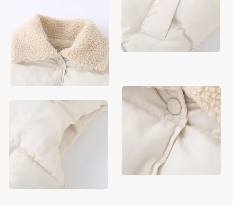 Unisex Kinder-Weste – Warme, ärmellose Jacke mit Umlegekragen