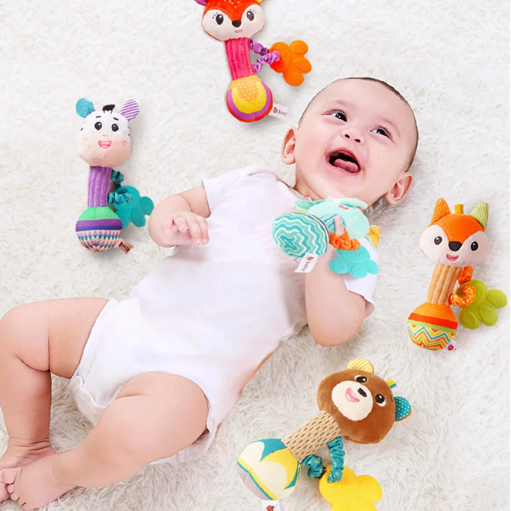 Super süße Stofftierrasseln – Das perfekte Babyspielzeug für kleine Entdecker!