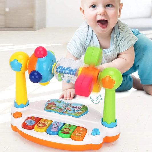 Baby-Klavier mit Licht & Sound â Das musikalische FrĂŒhförderungs-Spielzeug fĂŒr kleine Musiker (ab 6 Monate)